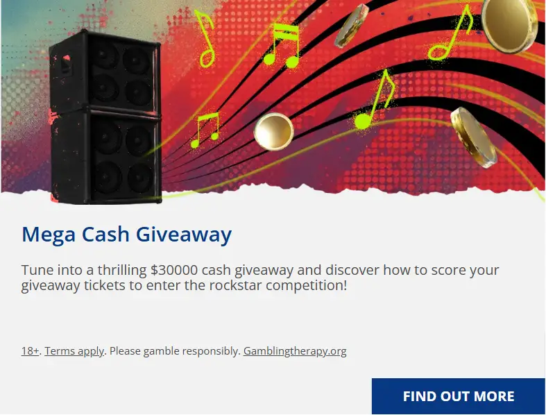 Mega Cash Giveaway